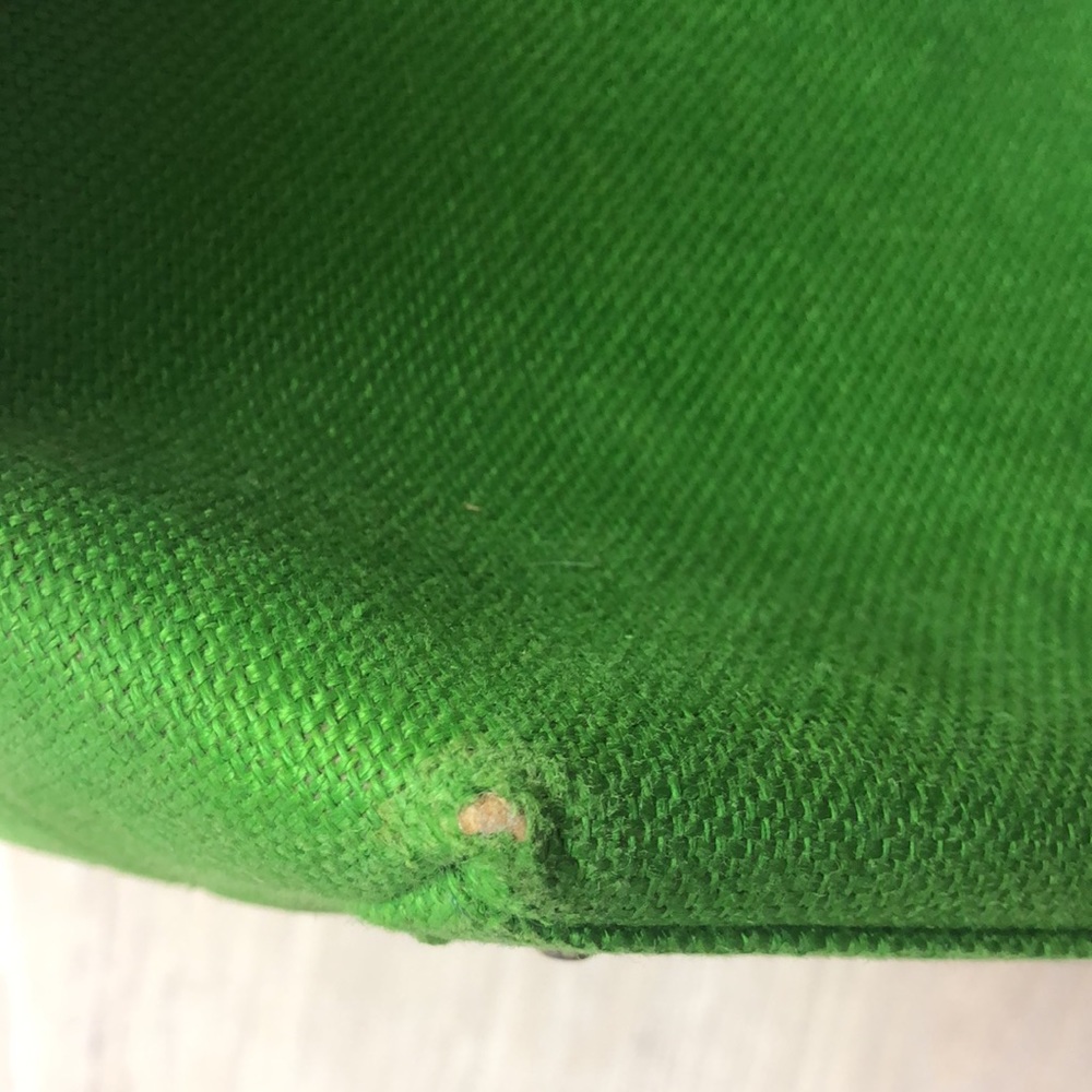 Vintage Kate Spade bag - green, metal handles - Picture 4 of 9